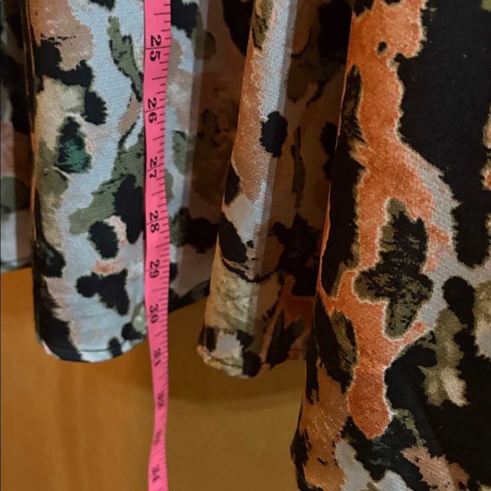 Entro Stylish Multicolor Camouflage Dress; Size XL - Picture 13 of 13